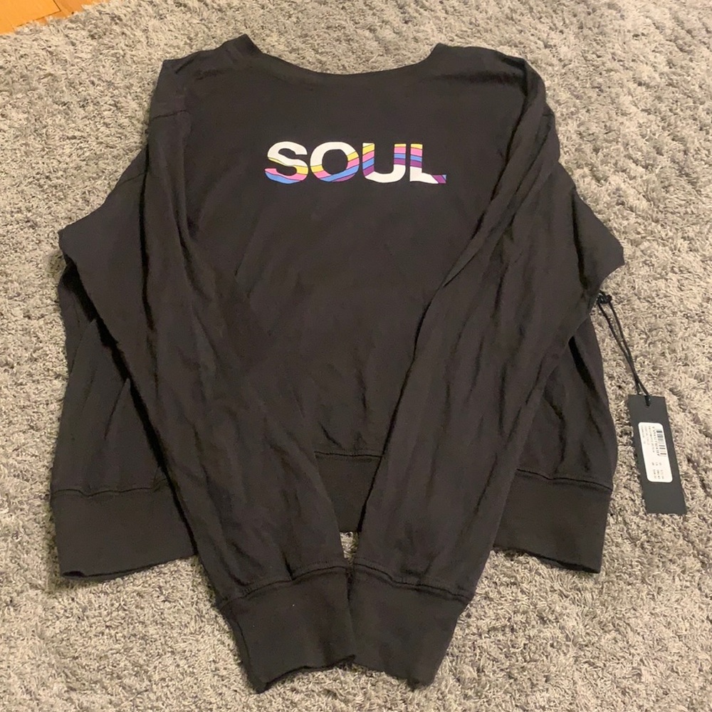 NWT!! soul cycle long sleeve t shirt